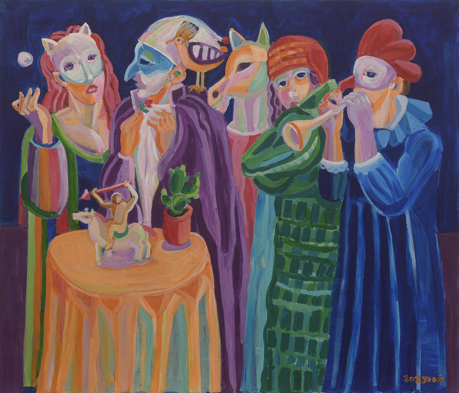 The Tale of the masquerade party