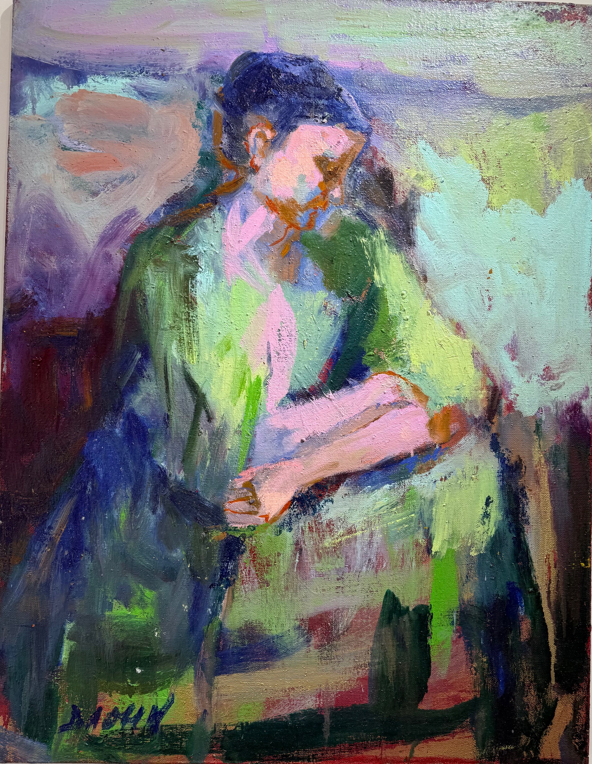 La reverse du bord de mer