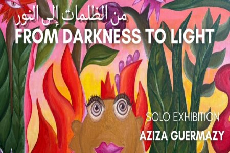 From Darkness to Light, a solo exhibition by Aziza Guermazy at Kalim Bechara Art Gallery